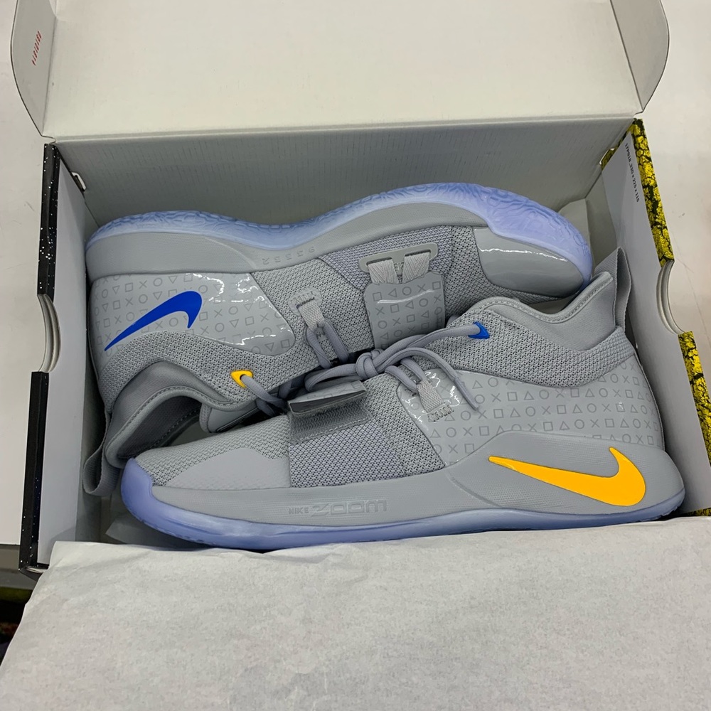 Nike PG PlayStation 2.5 Wolf Gray Size 10.5